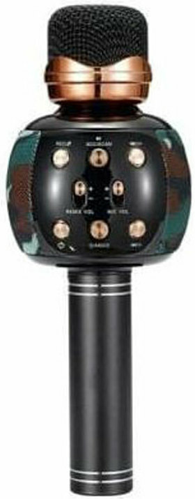 Μικρόφωνο Bluetooth/Usb Ενσωματωμένο Ηχείο + Karaoke Q-M2911 Πράσινο