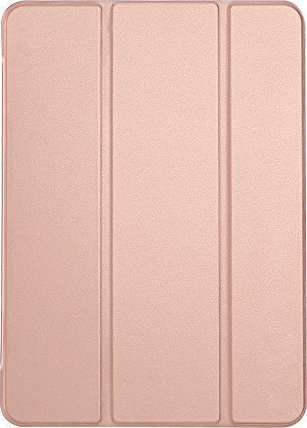 Tri-Fold Flip Cover Δερματίνης Ροζ Χρυσό (iPad Pro 2018 11)