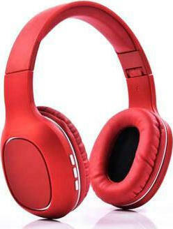 SY-BT1619 Bluetooth Wireless Bass Stereo Headset - Red