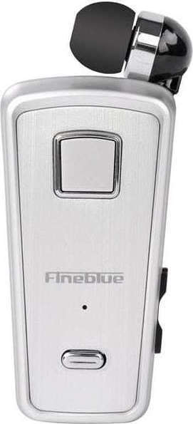 Fineblue F980 bluetooth hands free ακουστικό Ασημί