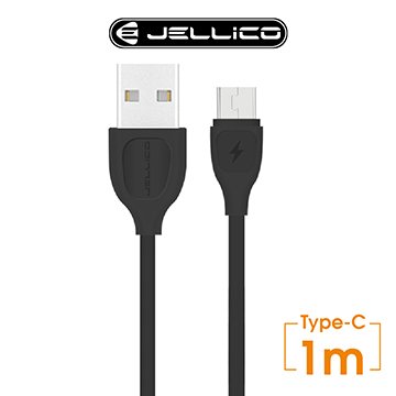 Καλώδιο δεδομένων Jellico YG-10 για το iPhone 5, 6, 7 - Μαύρο