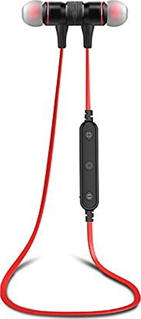Awei B922BL Bluetooth 4.2 Μαγνητικά sport Bluetooth Ακουστικά Κόκκινο