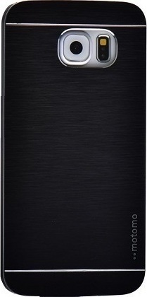 Motomo Back Cover Μεταλλικό Μαύρο (Galaxy S7 Edge)