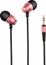 Aσύρματα Βluetooth ακουστικά με καλώδιο μήκους 1.2μ με μικρόφωνο για IOS και για Android συσκευές AWEI ESQ6