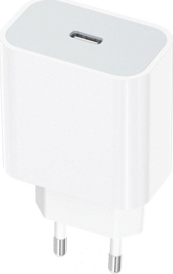 QIHANG Φορτιστής Χωρίς Καλώδιο με Θύρα USB-C 20W Power Delivery Λευκός (GH-Z60)