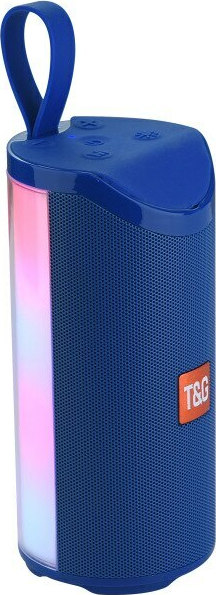 Ασύρματο ηχείο LED Bluetooth – USB/SD – T+G TG-169 (Blue)