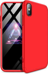 OEM 360 Full Cover Κόκκινο (iPhone X/Xs)