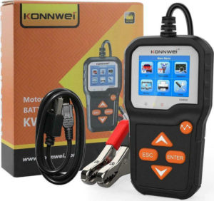 Konnwei KW-650 Ελεγκτής Μπαταριών Auto Moto 6V/12V 55124 - OEM