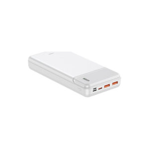 Remax RPP-239 Power Bank 30000mAh 22.5W με 2 Θύρες USB-A και Θύρα USB-C Power Delivery Λευκό
