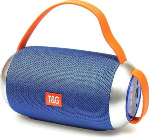 T&G Ασύρματο Bluetooth Φορητό Ηχείο Blue(TG509)
