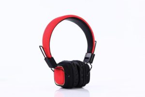 BT – 019 Foldable Stereo Bluetooth Headset – Red