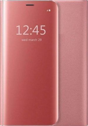 OEM Clear View Ροζ Χρυσό (Xiaomi Mi 6X/Mi A2)