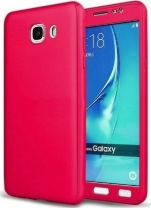 OEM 360 Full Cover Ροζ & Tempered Glass (Galaxy A5 2017)