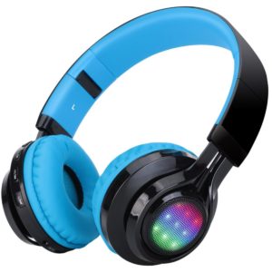 Wireless Bluetooth Headset Subwoofer Stereo AB-005 Blue