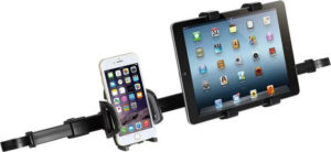 Διπλή βάση στήριξης κινητού και tablet για το προσκέφαλο του αυτοκινήτου Car Headrest Dual Mount Holder