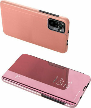 Clear View Case cover for Xiaomi Redmi Note 10 / Redmi Note 10S pink