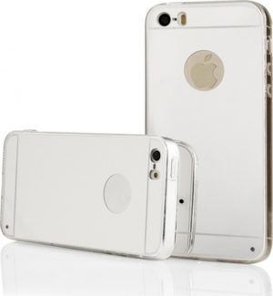 iPhone 5 - Σιλικόνη TPU καθρέπτης Ασημί OEM