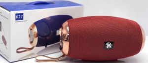 Φορητό Ηχείο K27 Wireless Bluetooth Speaker Portable Mini RED