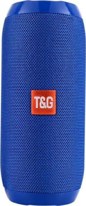 TG117 Portable Bluetooth Stereo Speaker with Built-in MIC, Support Hands-free Calls & TF Card & AUX IN & FM, Bluetooth Distance: 10m(Blue)