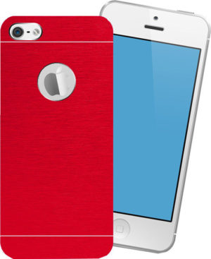 iPhone 5 - θήκη Αλουμινίου Κόκκινο Motomo