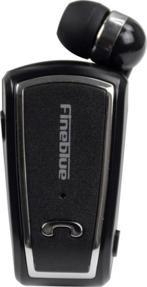 Fineblue F-V3 bluetooth hands free ακουστικό Μαύρο