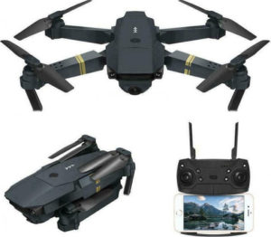 Μικρό Αναδιπλόμενο Και Επαναφορτιζόμενο Drone με Τηλεχειστήριο Μαύρο OEM-998Pro