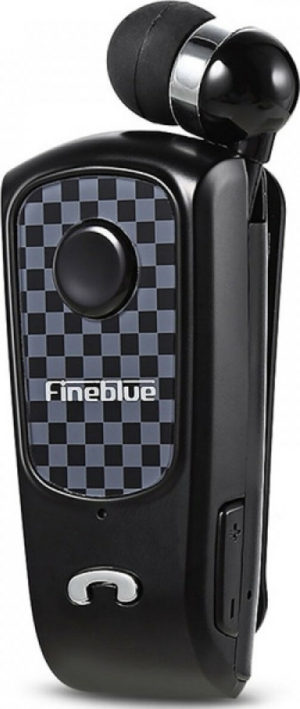 Fineblue F Plus In-ear Bluetooth Handsfree Μαύρο