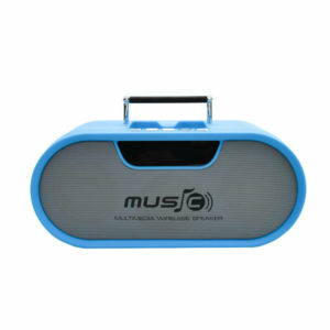 Φορητό Bluetooth Ηχείο FM, USB, Κάρτα TF Andowl QW09 – Μπλε