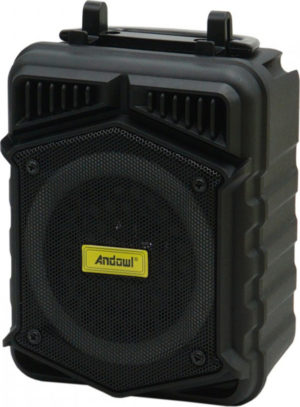 Ηχείο Bluetooth 3W με Ραδιόφωνο & 9 ώρες Λειτουργίας Andowl Q-YX2135 (Μαύρο)