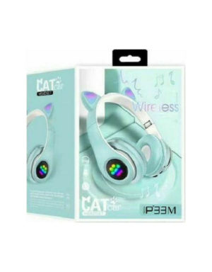 Ασύρματα Over Ear Παιδικά Ακουστικά Cat P33M Γαλάζιο