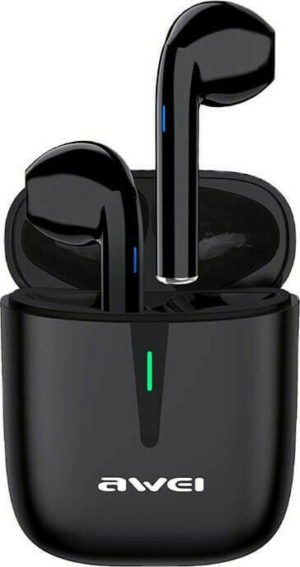 Ασύρματα Bluetooth Ακουστικά με Βάση Φόρτισης Awei T21 (Μαύρο)