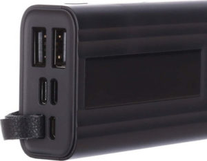 Moxom PB22 Power Bank 10000mAh με 2 Θύρες USB-A Μαύρο