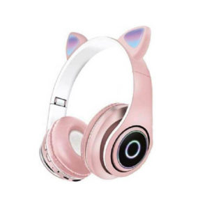 Ασύρματα ακουστικά Cat Headphones Pink P39M - OEM