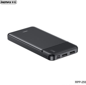 Remax Pure RPP-255 Power Bank 10000mAh με 4 Θύρες USB-A Μαύρο