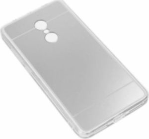 Xiaomi Redmi Note 4X Silicone Back Cover Case Mirror Silver (oem)