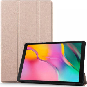Tri-Fold Smartcase Flip Cover Ροζ Χρυσό Galaxy Tab A 10.1 2019