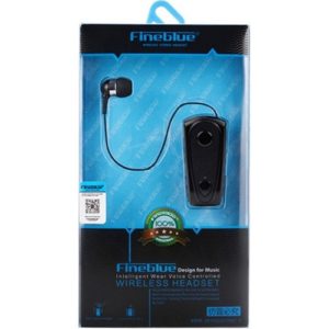 Bluetooth Handsfree Fineblue F900 Πετου Με Καλωδιο Περιελιξης Multipoint