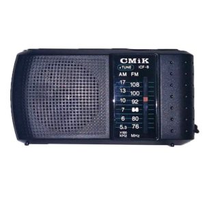 Αναλογικό Ρετρό Ραδιόφωνο AM/FM Μπαταρίας CMiK-ICF-8