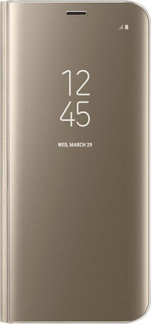 OEM Clear View Book Χρυσό ( Samsung j4 2018 )