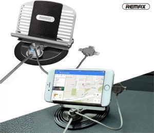 Ευλύγιστη βάση στήριξης κινητών/GPS & φορτιστής Remax LETTO