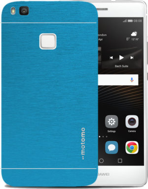 Huawei P9 Lite - Θήκη Αλουμινίου Γαλάζιο Motomo