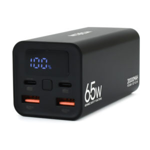 Mini Power Bank 20000mAh USB-A, Type-C QC/PD Moxom MX-PB72 – Μαύρο