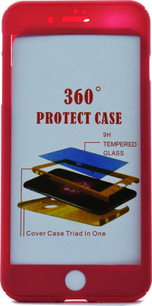 OEM Body 360 Ροζ + Tempered Glass (iPhone X/Xs)