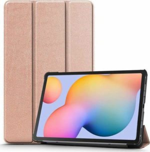 Tri-Fold Flip Cover Ροζ Χρυσό (Galaxy Tab S6 Lite 10.4)