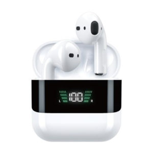 WK SHQ Series VA03 Earbud Bluetooth Handsfree Ακουστικά με Θήκη Φόρτισης Λευκά