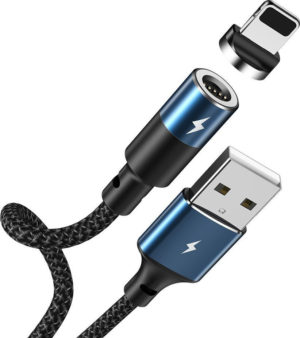Remax Magnetic USB to Lightning Cable Μπλε 1.2m (Zigie)