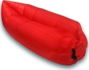 Αδιάβροχο XXL Lazy Bag Inflatable Air Sofa 900gr Φουσκωτό Στρώμα (oem) Κόκκινο