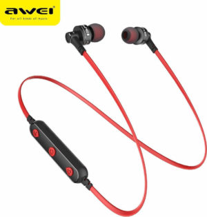 Awei B990BL In-ear Bluetooth Handsfree Κόκκινο