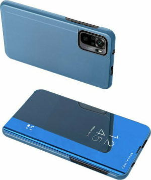 Clear View Case cover for Xiaomi Redmi Note 10 / Redmi Note 10S Μπλε