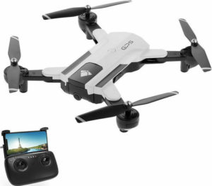 CHENG FEI SG900 Drone με τηλεχειριστήριο GPS και 1080P οπτική διπλή κάμερα White